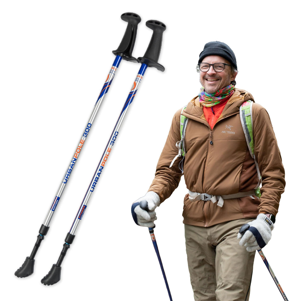 Urban Poling Series 300 coregrip-handles offer comfortable control during workouts.