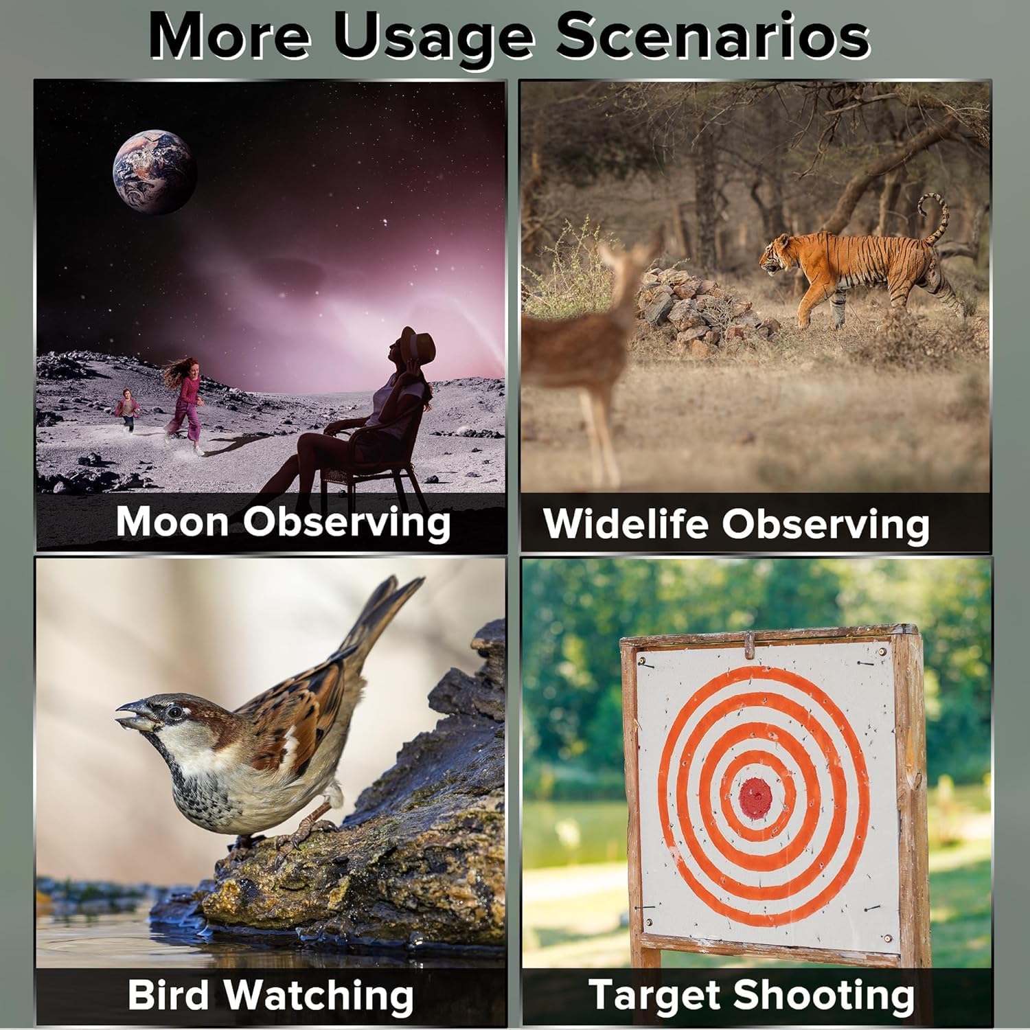 Carrying bag and packaging for URBANCOAST spotting scope