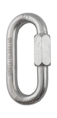 US Stainless 316 quick link half-inch with marine-grade corrosion resistance for secure rigging