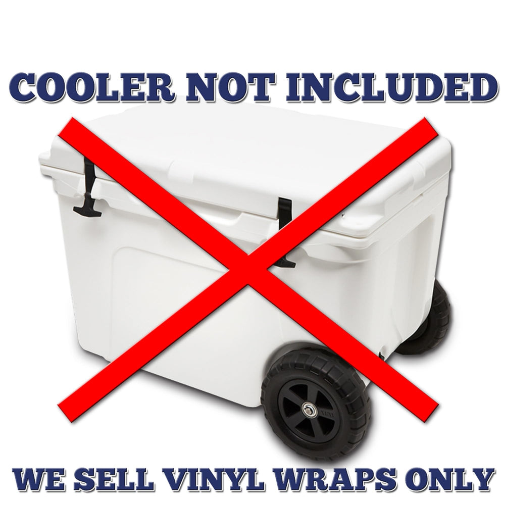 USATuff Old Glory flag design on cooler lid for a bold outdoor look