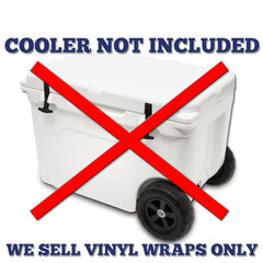 USATuff Old Glory flag design on cooler lid for a bold outdoor look