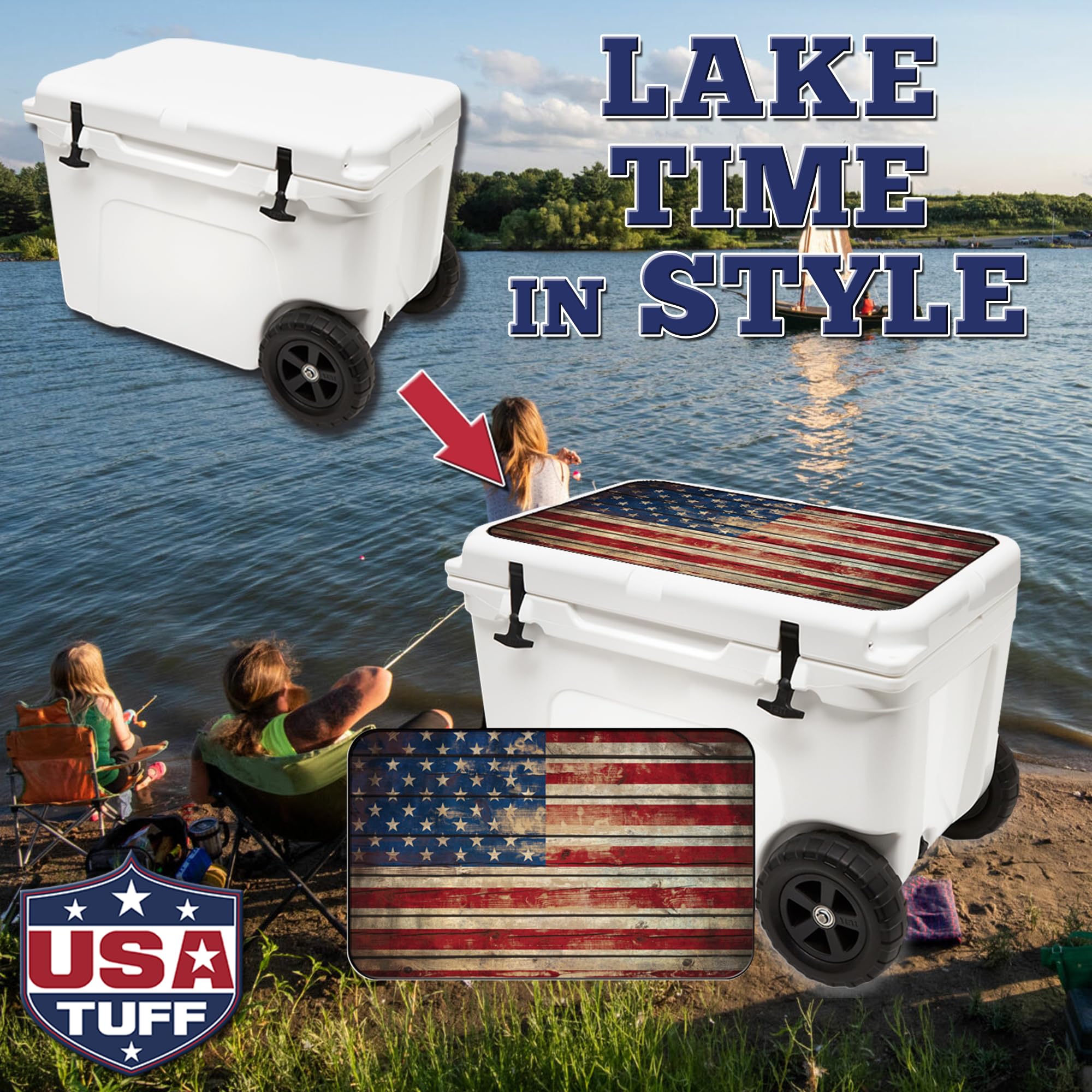 USATuff original cooler wrap designed for long lasting protection