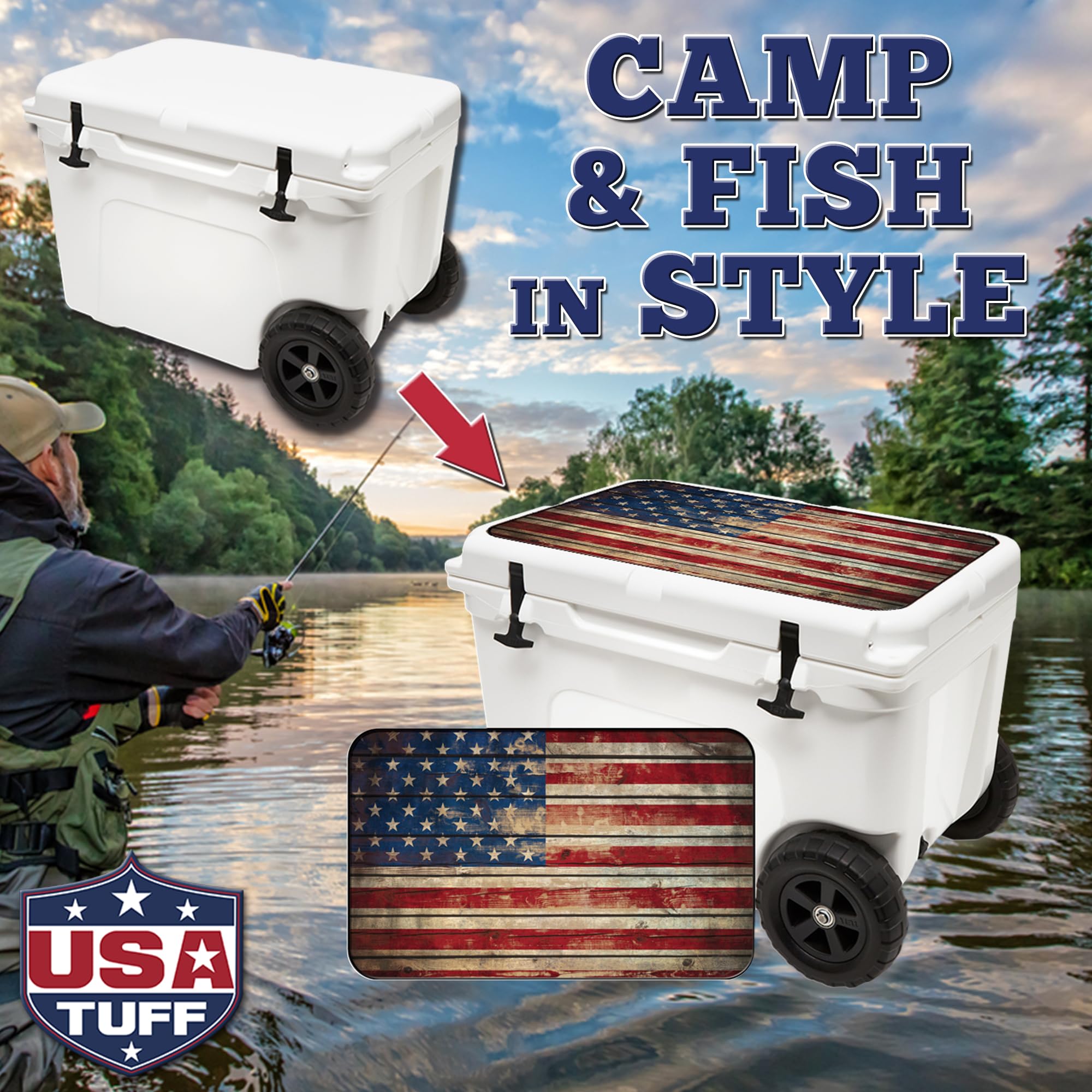 USATuff wrap enhances outdoor adventures like camping and tailgating
