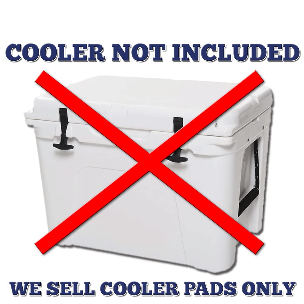 USATuff SeaDek cooler pad adhesive-attachment demonstrating easy peel-and-stick install