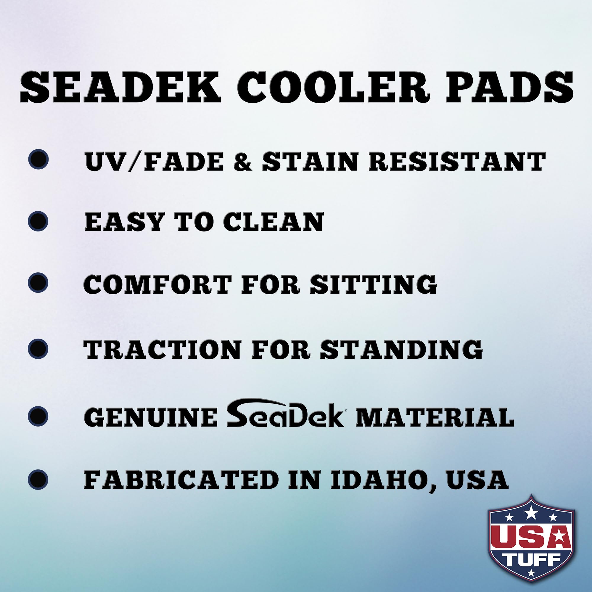 USATuff SeaDek pad fit for YETI Tundra 45 ensures snug compatibility