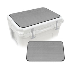 USATuff SeaDek cooler pad installation shows DIY peel-and-stick setup for quick use