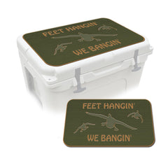 USATuff SeaDek EVA cooler pad olivegreen-mocha offers comfortable, non-slip seating outdoors.