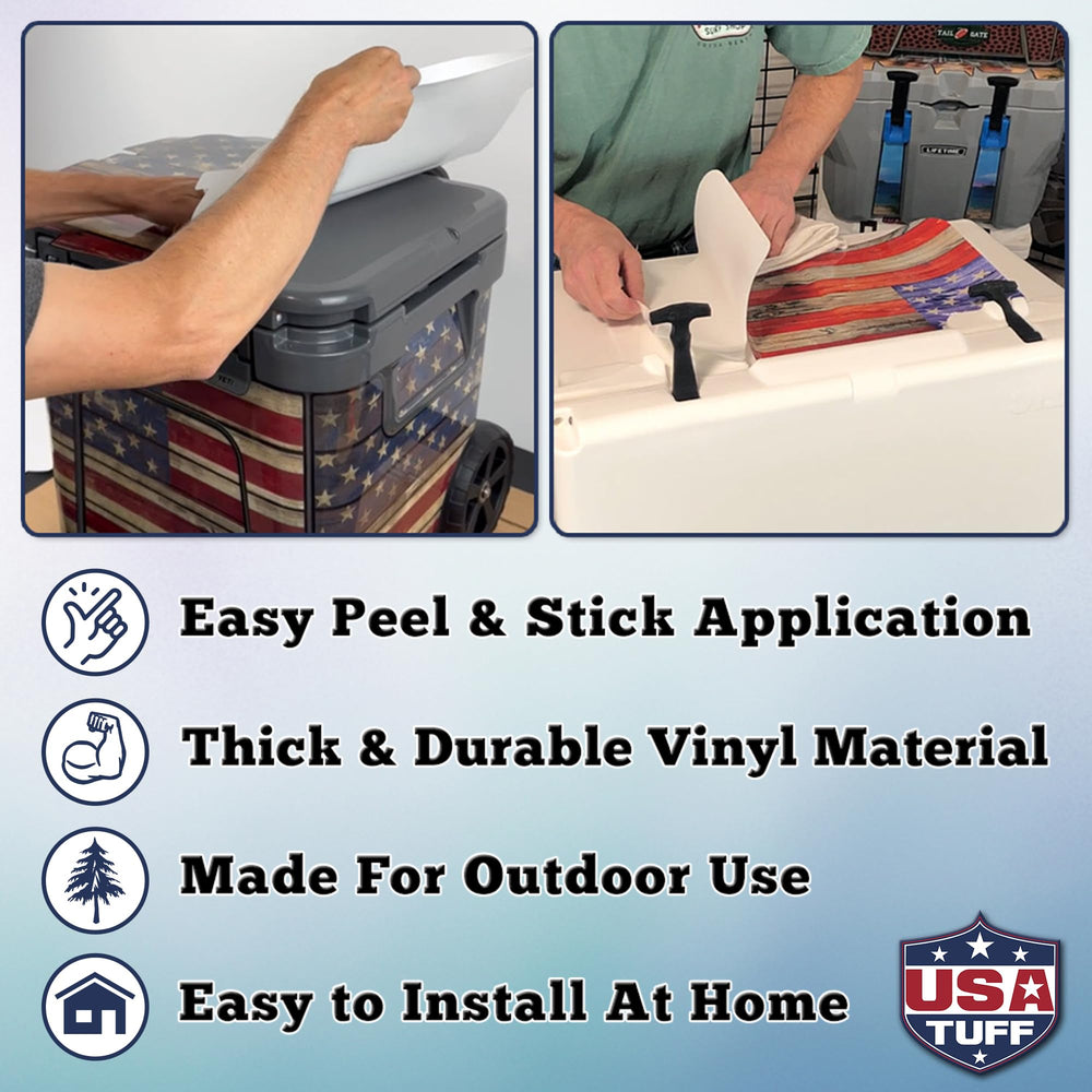USATuff YETI 65 qt Tundra wrap DIY installation with no tools required