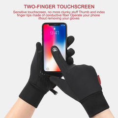 usb heated gloves highlight anti-slip grip for secure handling in snow