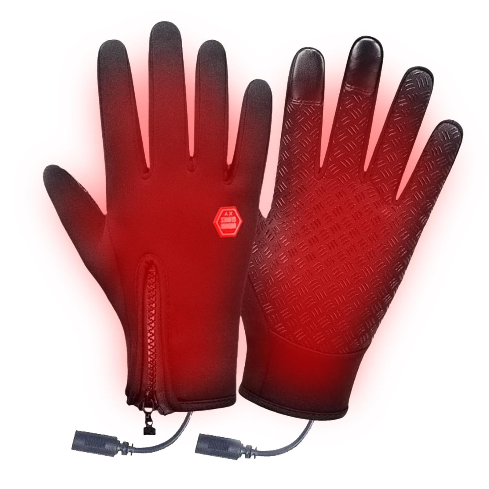 USB Heating Gloves ideal for outdoor activities like cycling and skiing.