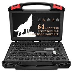 USB Rechargeable Bore Sight Laser device with 64 adapters