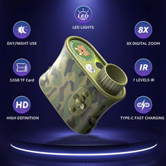 USCAMEL night vision binoculars hd screen, boosts comfortable viewing in all light.