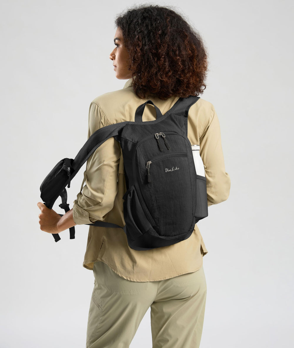 Uselike 10L backpack anti-theft pocket emphasizes secure items while out