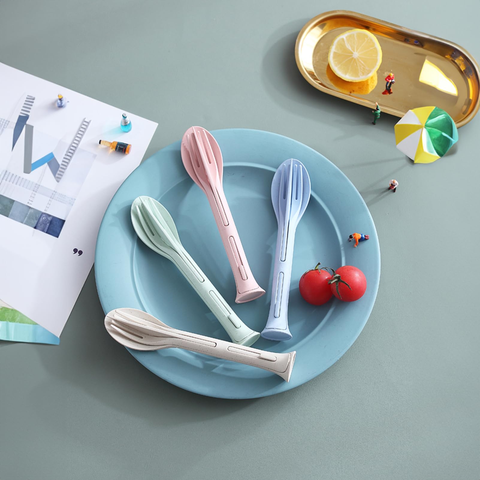 USemporium portable travel lunch kit ready for school work picnics