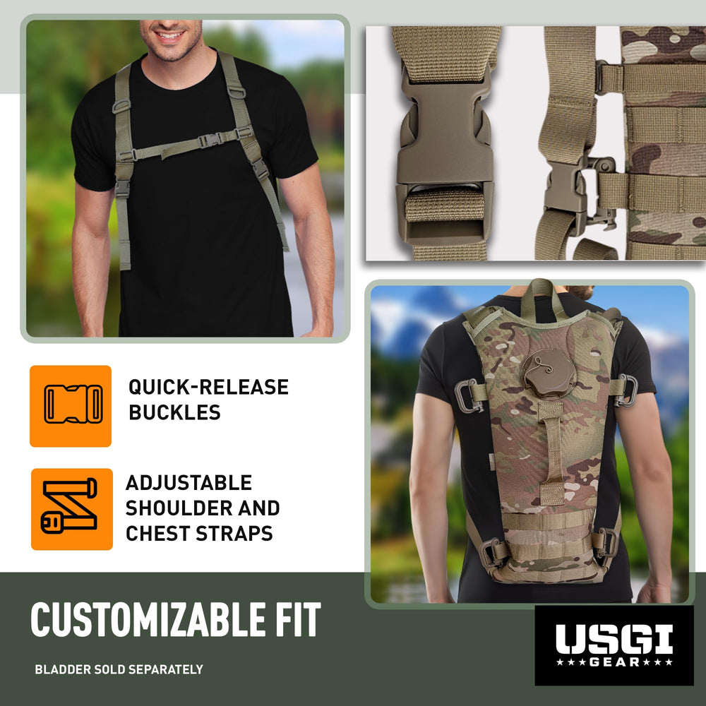 USGI GEAR rugged nylon construction for enduring field use.