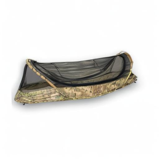 USGI Industries Bivy Tent interior mesh keeps gear organized and accessible.