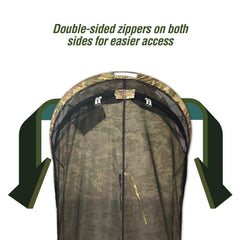 USGI Industries Bivy Tent airflow with mesh ventilation reduces condensation during camping.