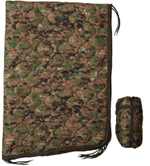 USGI Industries Military Woobie Blanket folded compact, portable warmth for travel and camping
