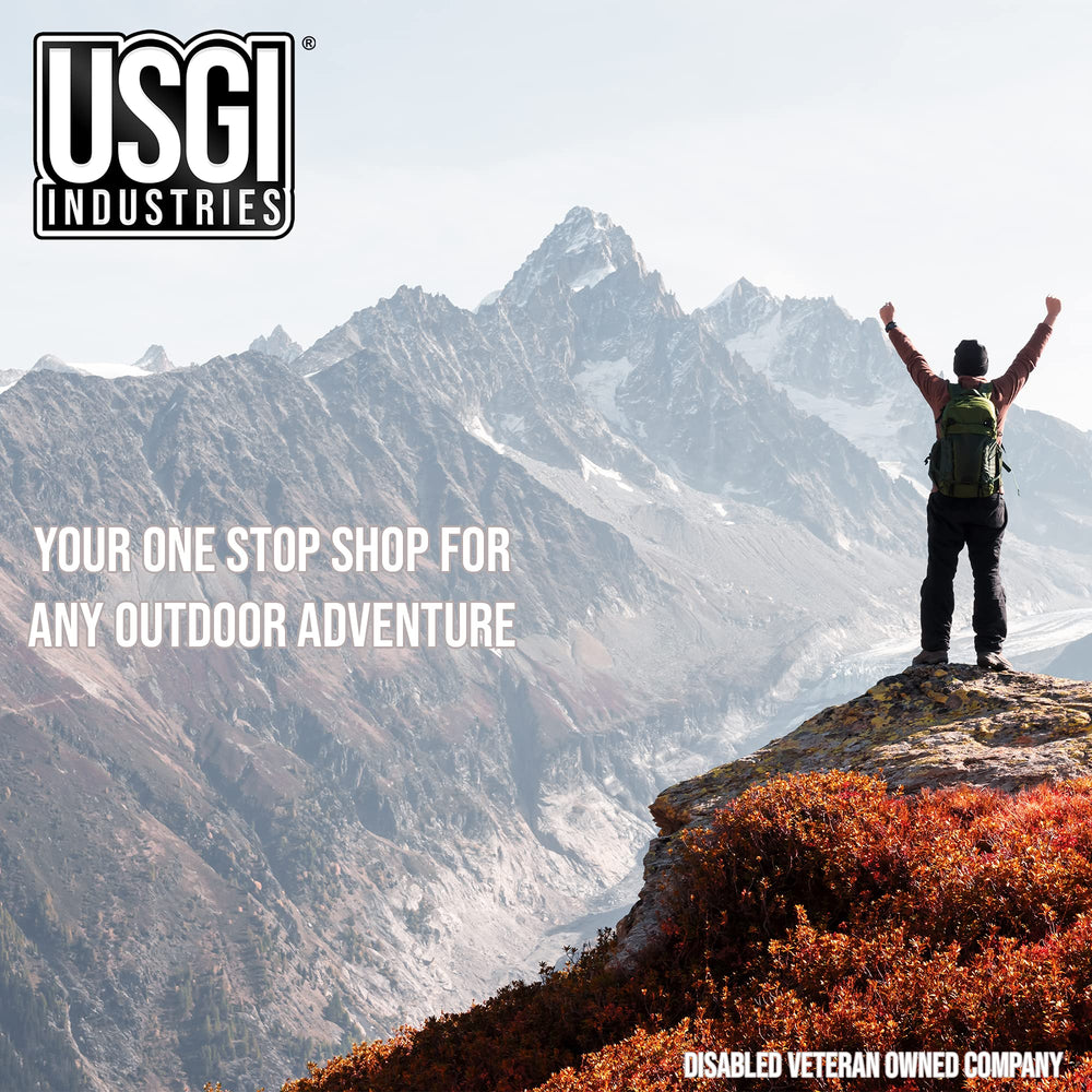 USGI Industries Woobie Blanket used as privacy screen around campsite