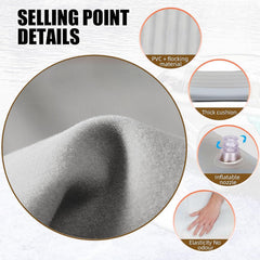 USGTYUS car bed dual-nozzle sealing prevents leaks during inflation