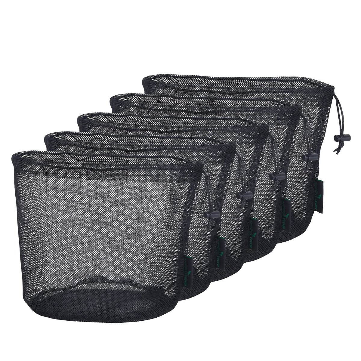 usharedo nylon mesh bag with drawstring closure for secure on-the-go storage