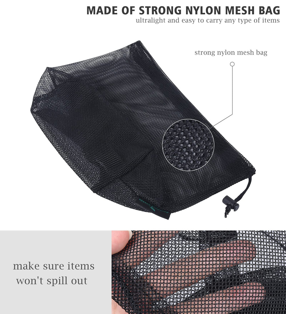 usharedo small mesh bag compact size perfect for gym essentials