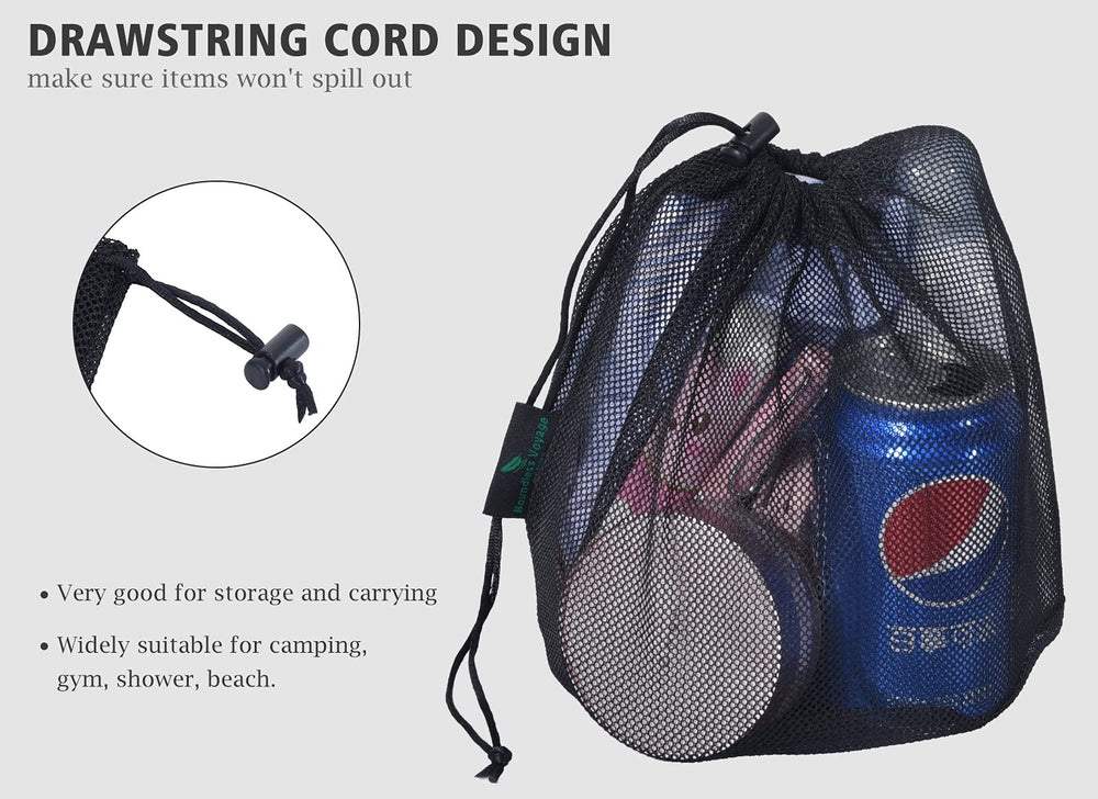 usharedo transparent mesh bag helps view contents instantly