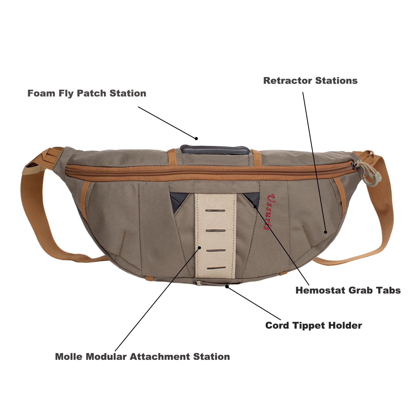 Sling pack carry configuration