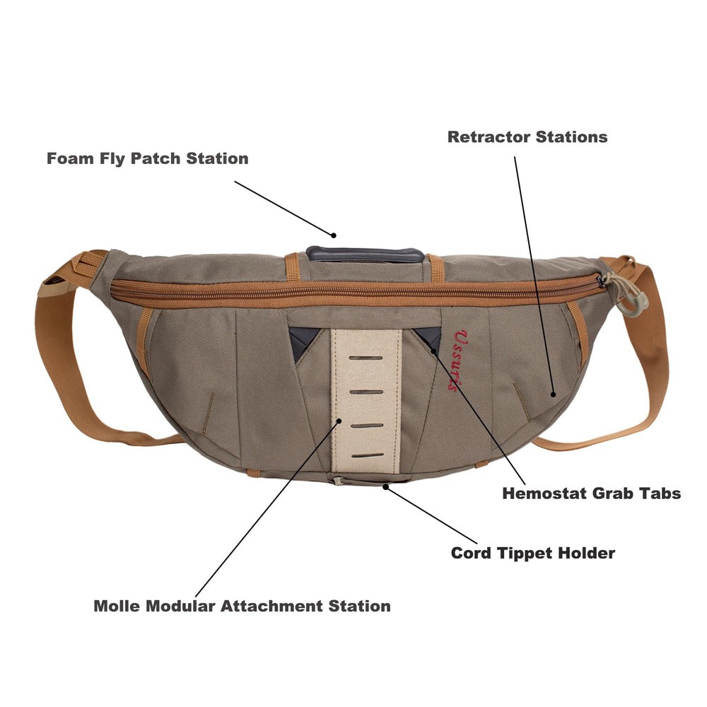 Sling pack carry configuration