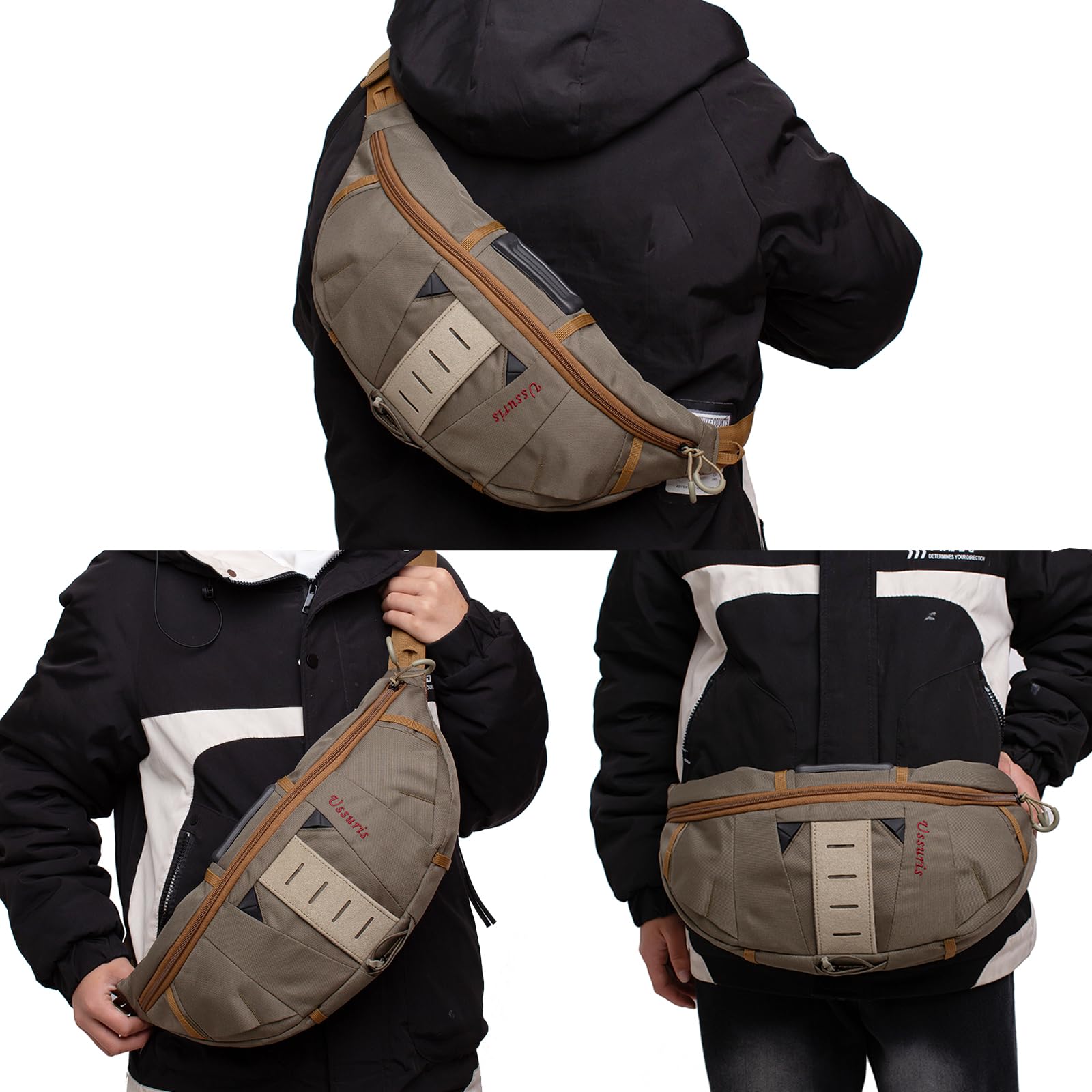 Adjustable waist straps and secure fit