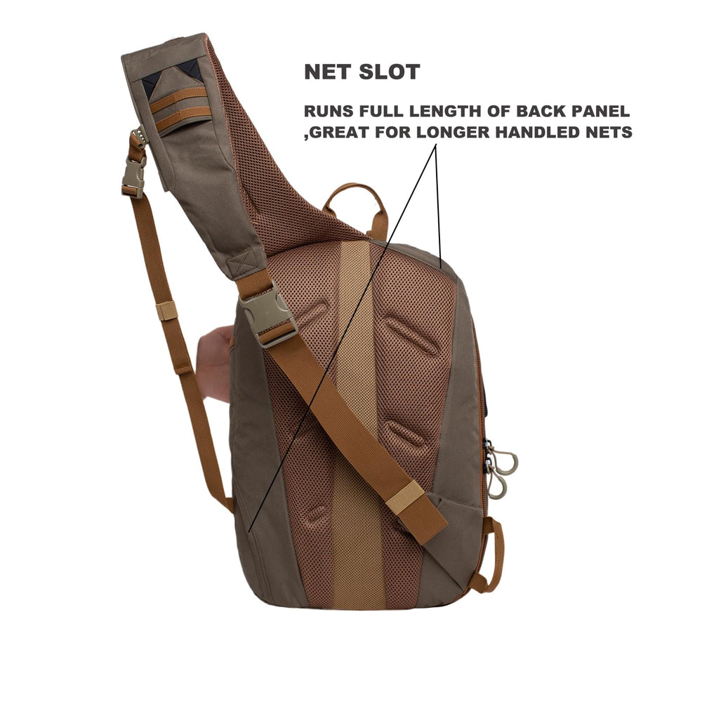Ussuris weight 1.5lb sling pack designed for all-day wear.