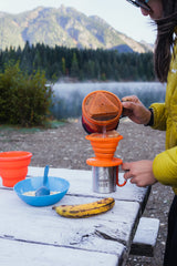 ust Collapsible Flexware BPA-free material – preserves flavor for outdoor coffee