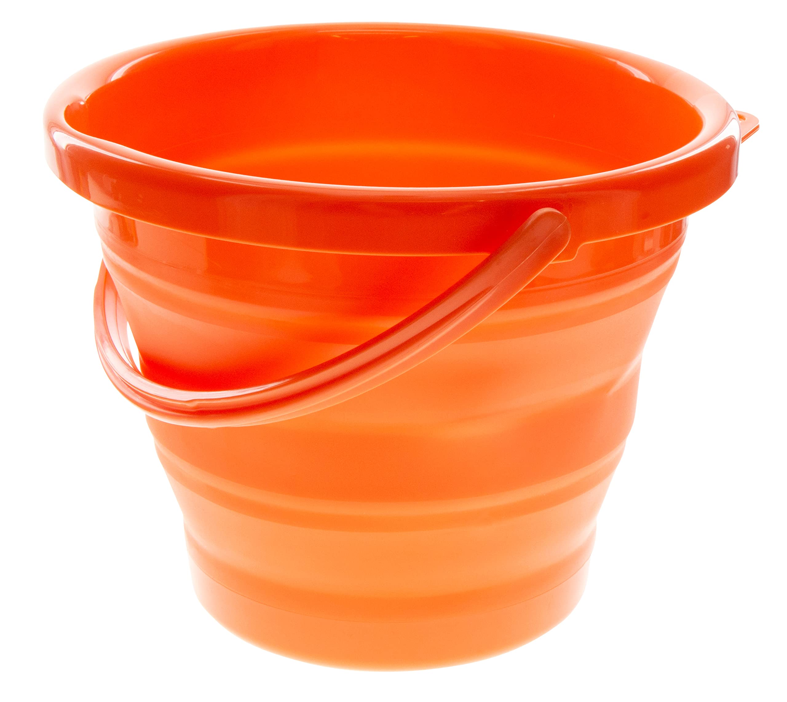 UST FlexWare Bucket expanded outdoors showing stability and room for water or gear