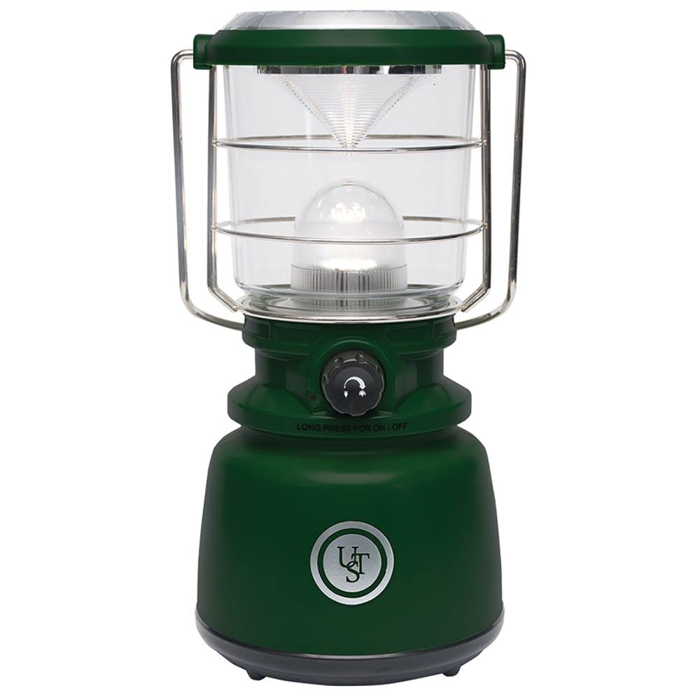 UST Heritage Camp Lantern with dimmer for precise brightness during camping.