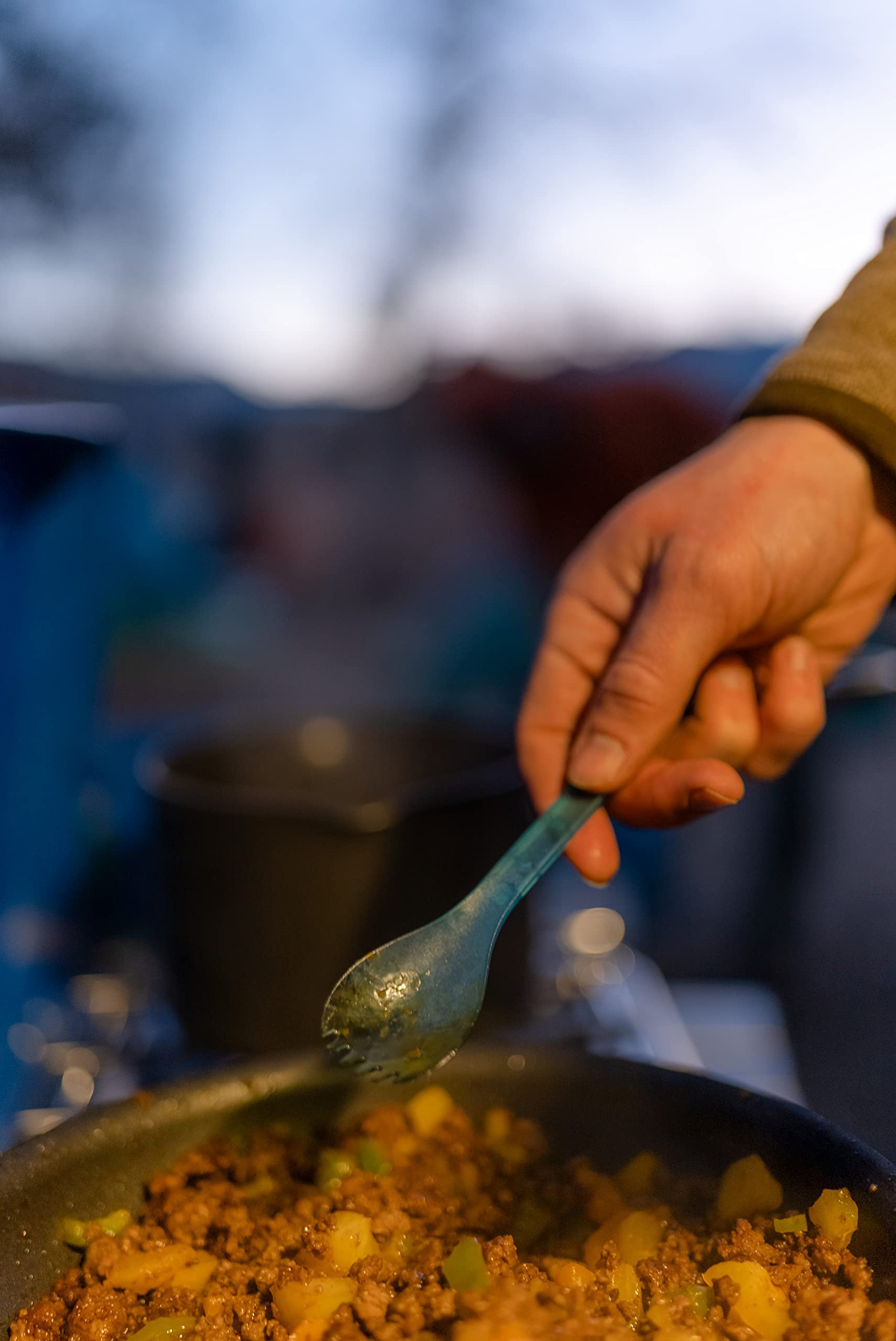 UST KLIPP spork 4-pack lightweight and BPA-free for camping
