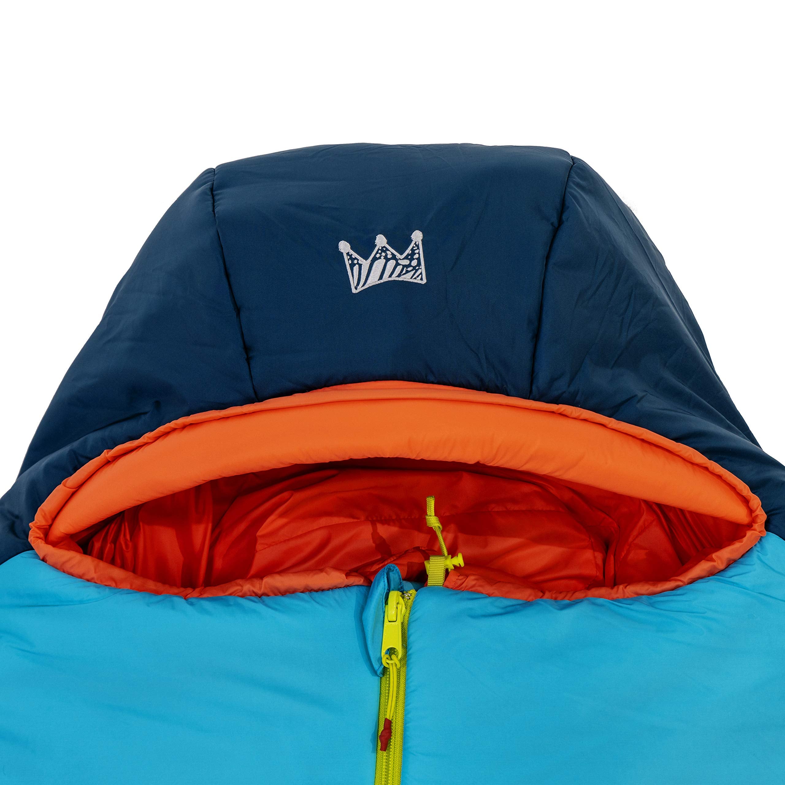 UST Monarch sleeping bag footbox vent adds space and warmth for chilly nights