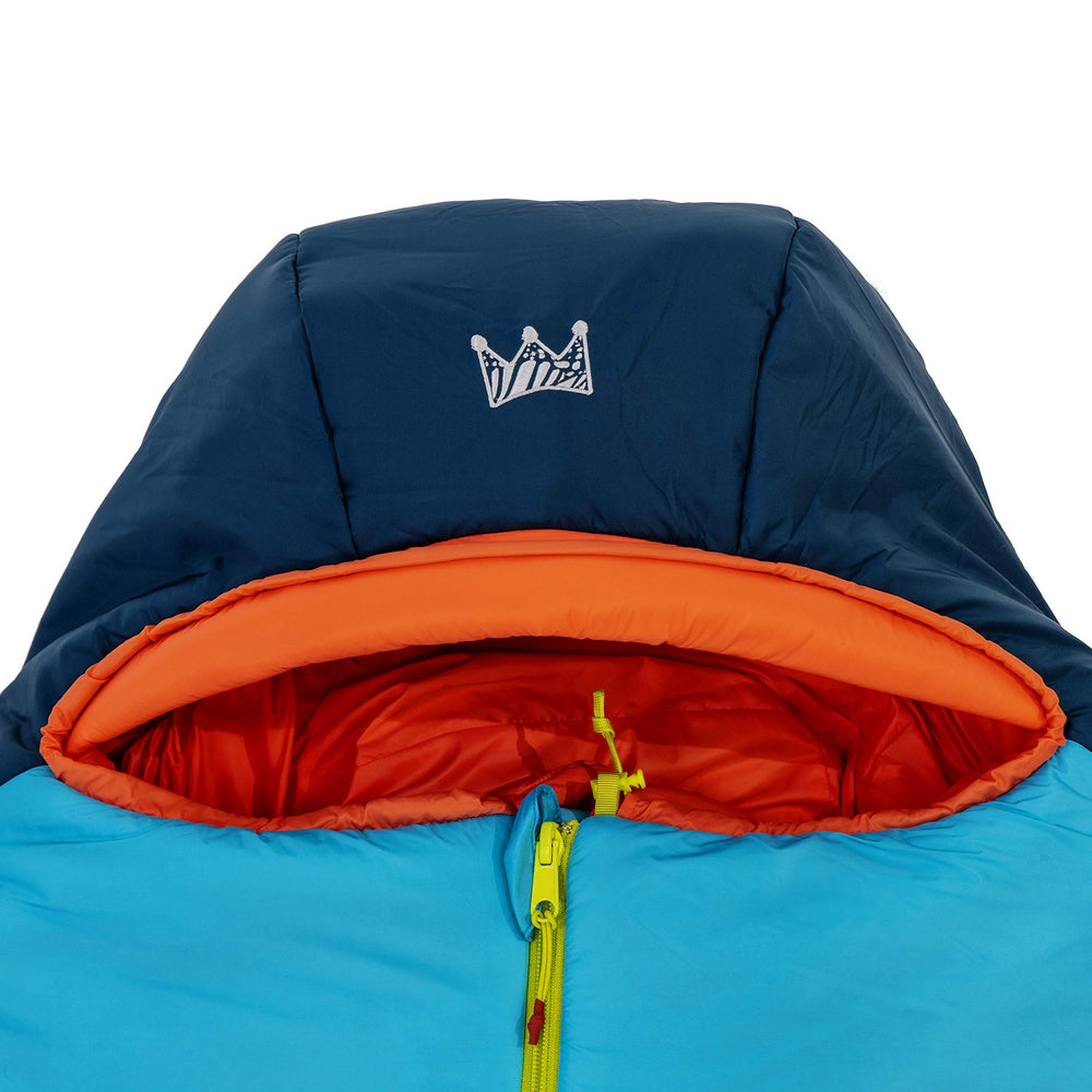 UST Monarch sleeping bag footbox vent adds space and warmth for chilly nights