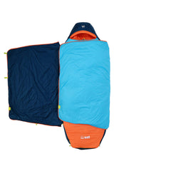 UST Monarch sleeping bag regular dimensions highlighted for roomy comfort in tents