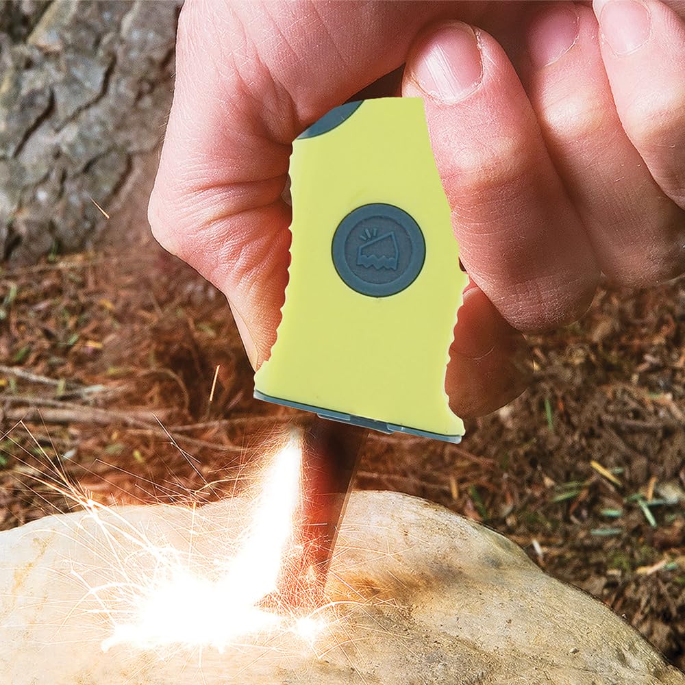 UST Sparkie provides weather-ready sparks for rainier mornings and wet tinder.