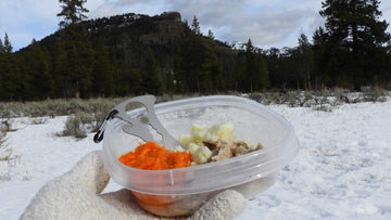 Trail-ready ust Spork Multi-Tool on camping gear for quick fixes.