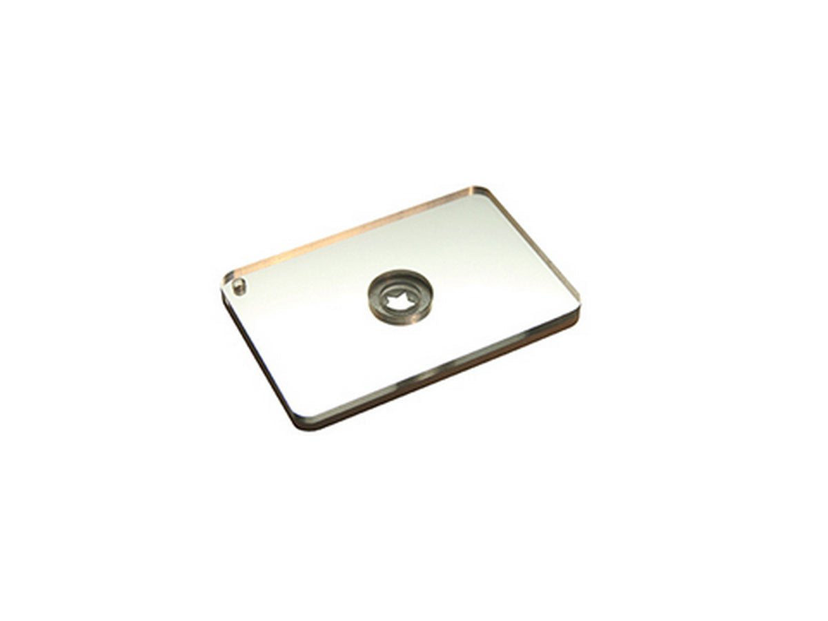 UST StarFlash Micro Signal Mirror shows compact design ideal for survival kits and signaling.