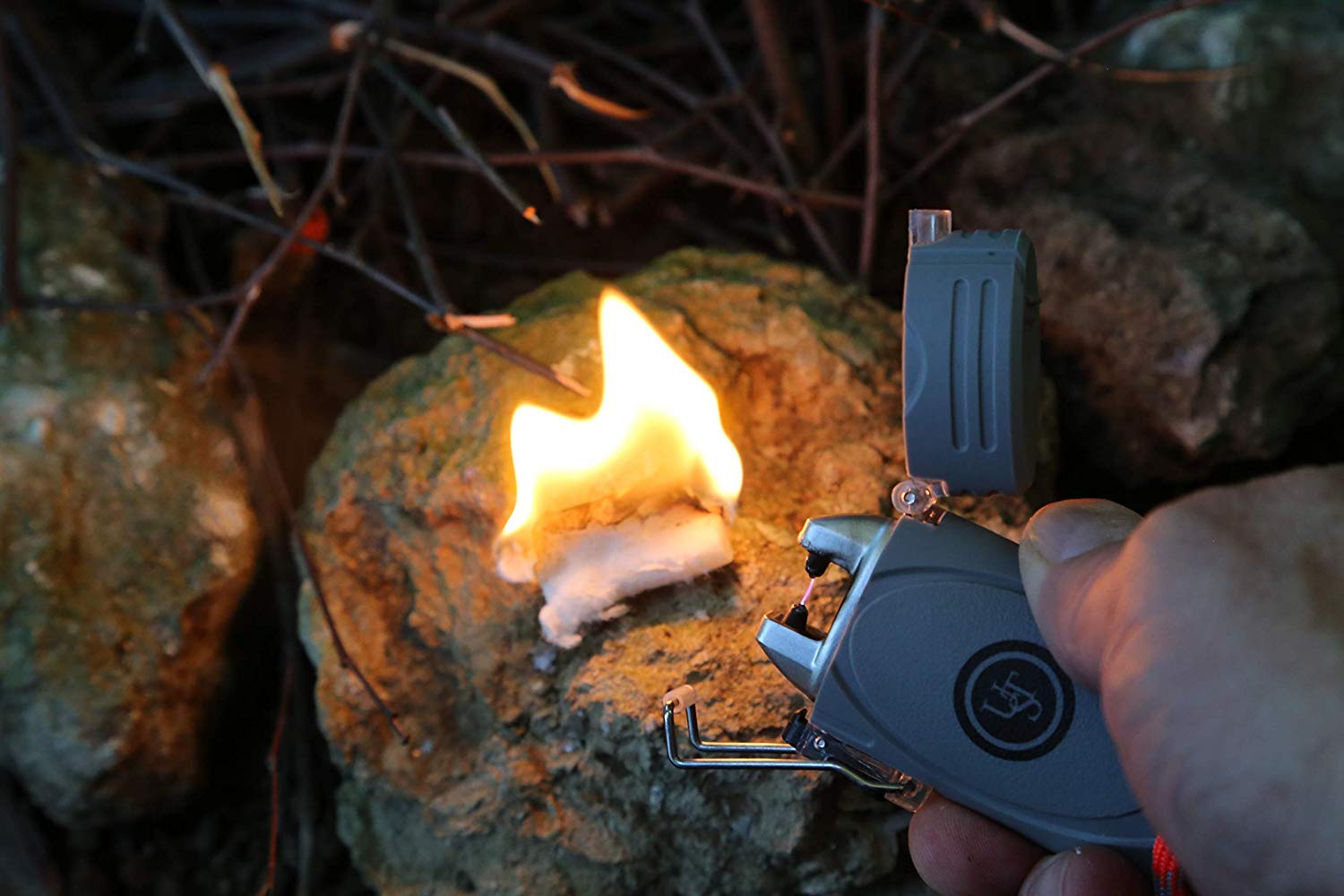 Compact TekFire dimensions fit easily in packs and pockets