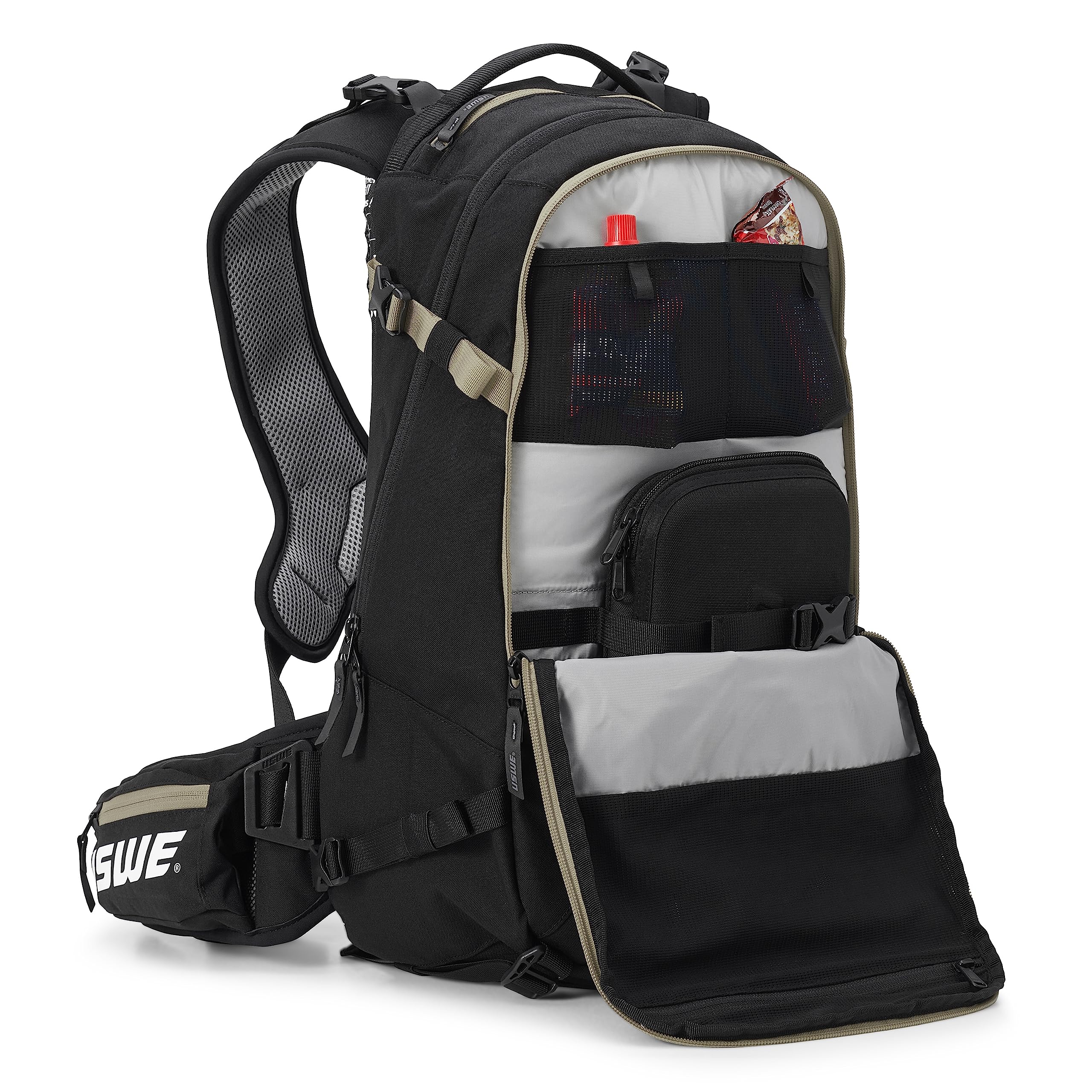 USWE Core molded tool case pocket keeps tools organized