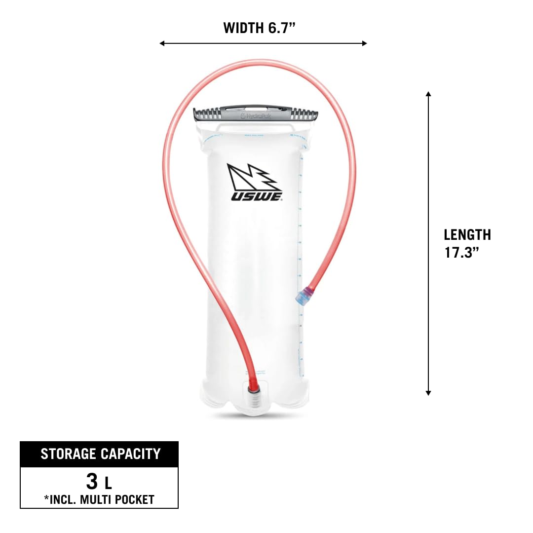 USWE Elite quick disconnect drink tube enables fast setup on the go