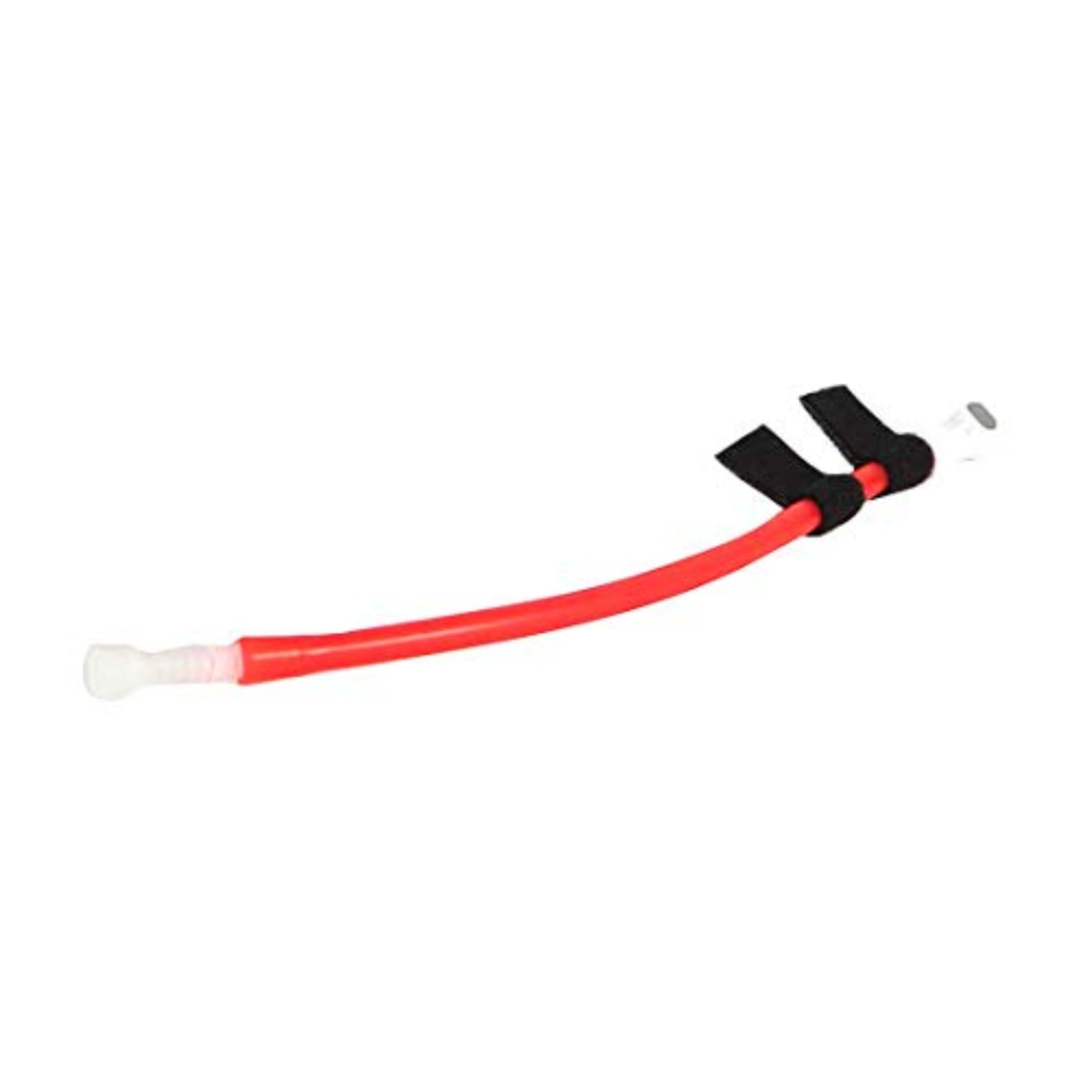 USWE helmet handsfree hydration tube installed for easy sipping during rides.