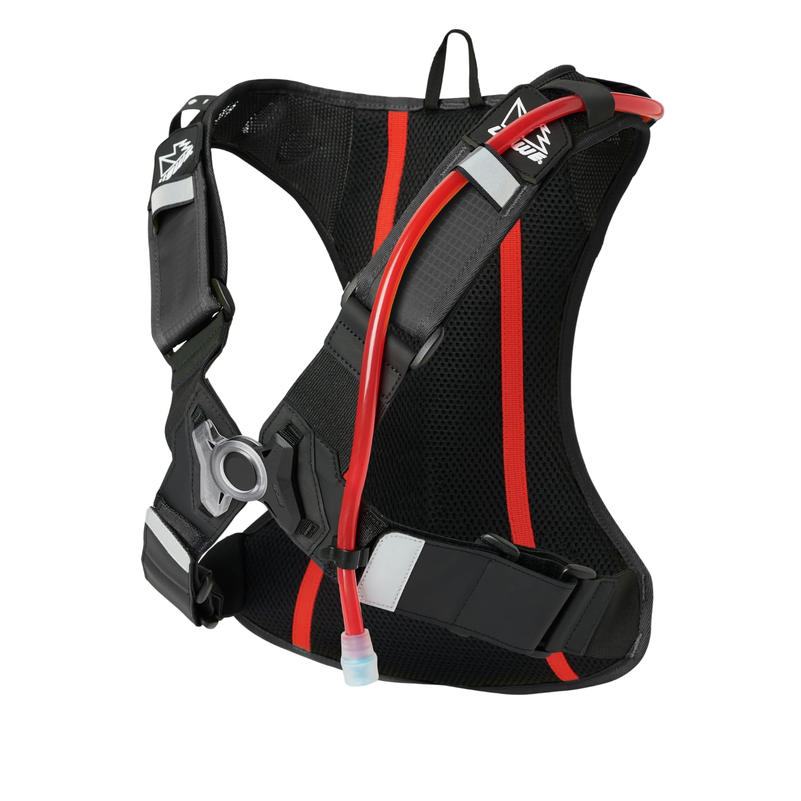 USWE Outlander Moto 2L hydration bladder with quick-fill design for easy refills.