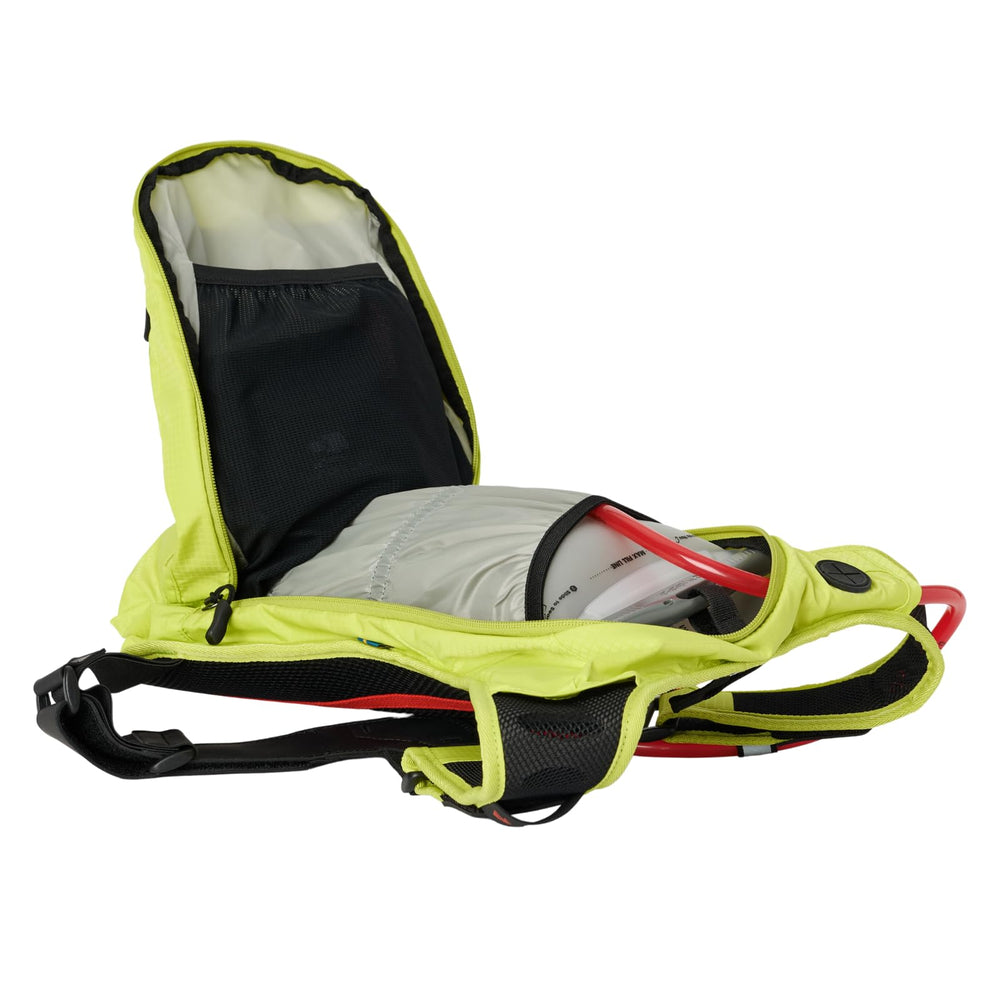 USWE hydration bladder 3L rear view with wide opening for easy refills