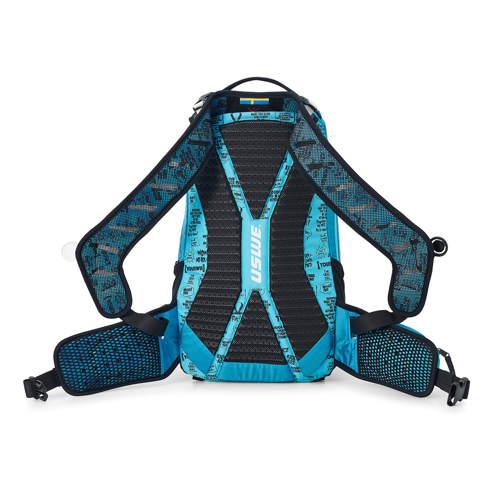 USWE Shred 16L armor attachment and helmet carry system for gear