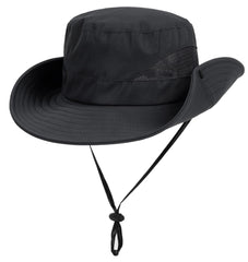 Utaly lightweight hat folded for easy packing in a bag.