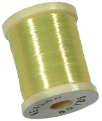 UTC Kevlr Thread Natural Yellow ready for bass bugs and saltwater flies.